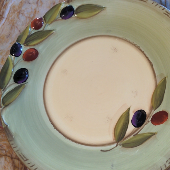 SALE. CLAY ART Dinner Plate Dish - Picture 2 of 5